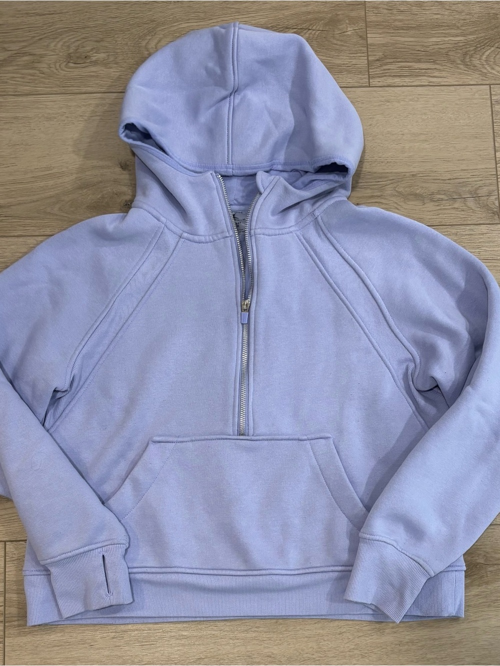 Danskin Lavender Half-Zip Hoodie